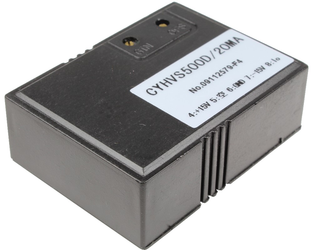 Hall Effect Voltage Sensor CYHVS800D, Output: ± 20 mA AC/DC, Power Supply: ±12 V ~ 15 V DC, Measuring range: 0-1000 V AC/DC
