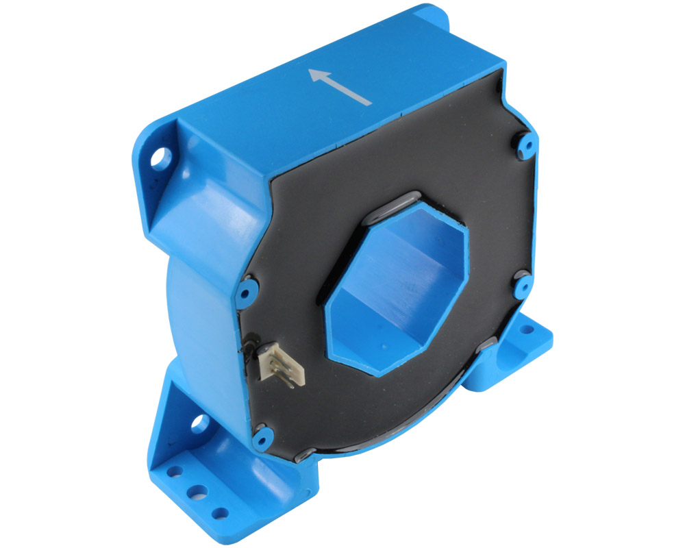 Hall-Effekt AC/DC Stromsensor mit geschlossener Kreisstruktur CYHCS-D8, Ausgangssignal: 100 mA / 200 mA AC/DC, Versorgungsspannung: ±15 V ~ ±24 V DC, Fenster: Ø 40,5 mm, Anschluss: Molex
