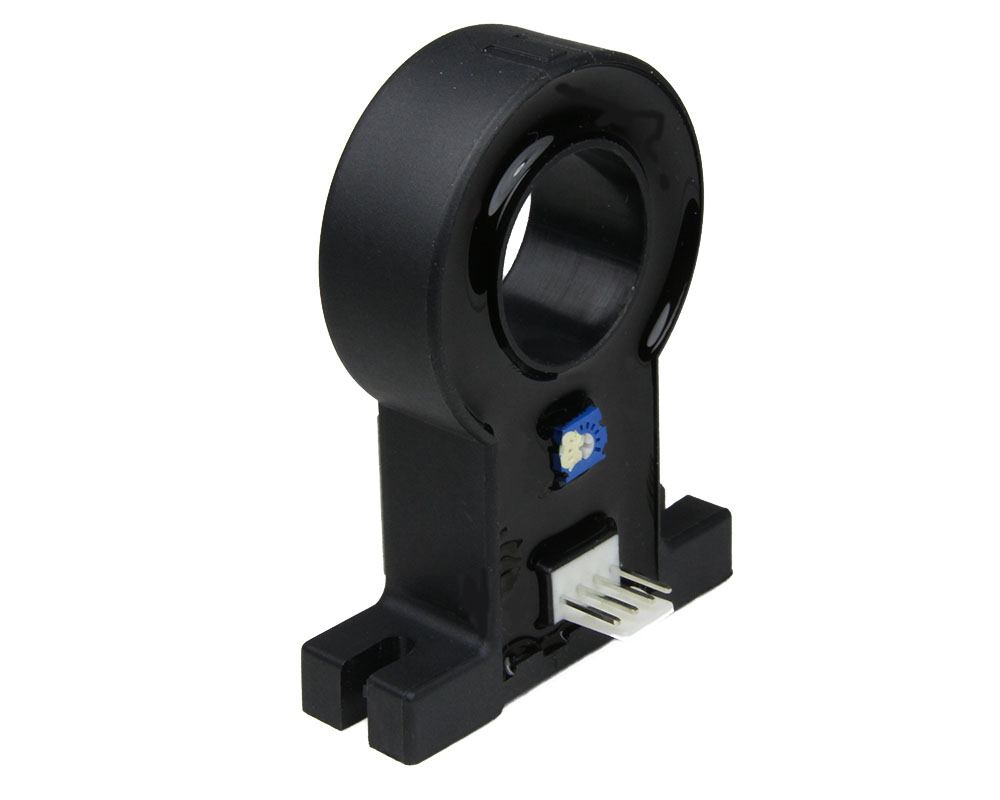 Hall-Effekt AC/DC Stromsensor mit geschlossener Kreisstruktur CYHCS-D1, Ausgangssignal: ±4 V AC/DC, Versorgungsspannung: ±12 V ~ ±15 V DC, Fenster: Ø 20.5 mm