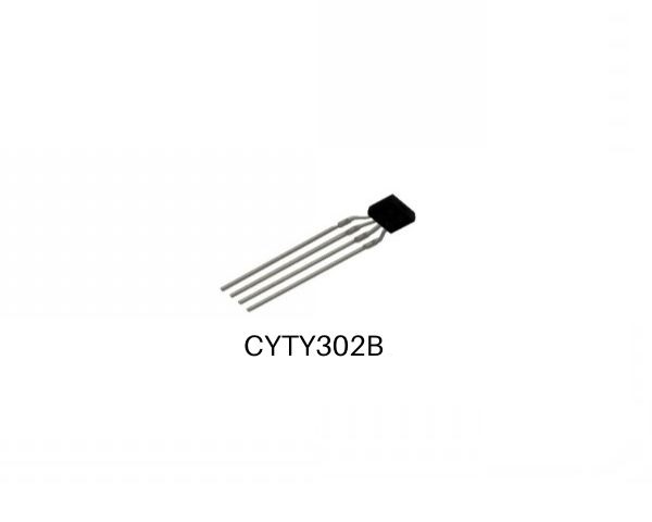 InSb Hall Effect Elements  CYTY302B, Max. Sensitivity: 6.72 - 16.6 (mV/mT)