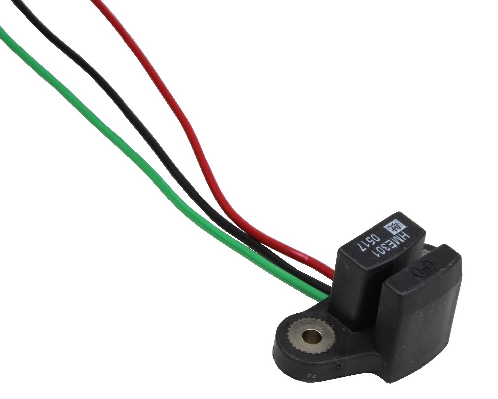 Hall-Effekt Drehzahlgeber CYHME301, Ausgangssignal: NPN (OC), Versorgungsspannung: 4.5 V ~ 24 V DC, Alternative für: HKZ101, HKZ101S, HKZ121 (Siemens)