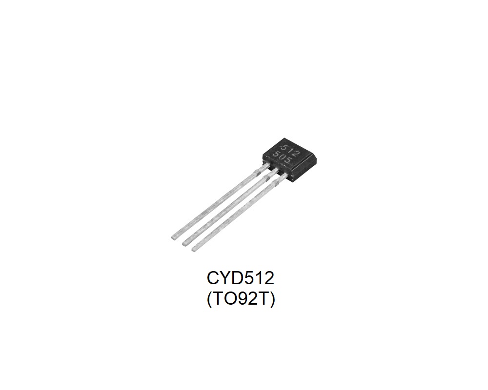 Bipolar Hall Effect Switch Ics CYD512, Power Supply voltage: 4.5V -18V, Power Supply current: 8mA