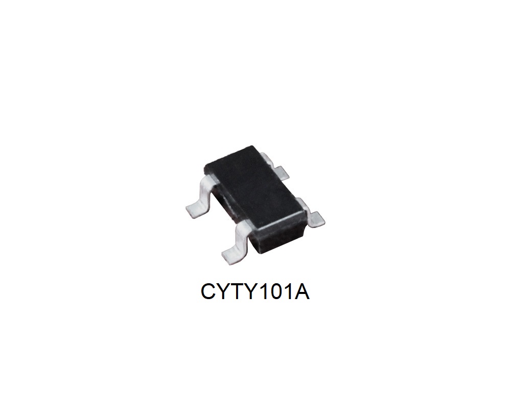 InSb Hall Effect Elements  CYTY101A, Max. Sensitivity: 9.12 - 14.8 (mV/mT)