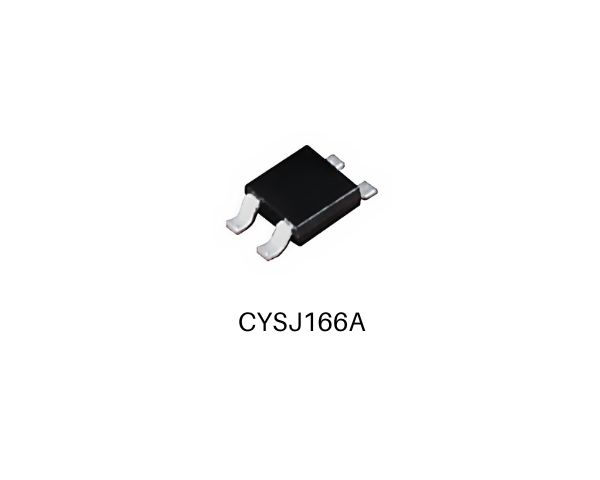Linear Hall Effect Sensors Elements CYSJ166A, Max. Sensitivity: 3.1-4.1 (mV/mT), Measuring range: 3T