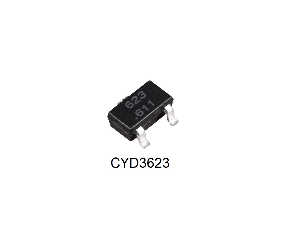 Unipolar Hall Effect Switch Ics CYD3623-S, Power Supply:  2.5-18V, Supply current: 25mA,Operating Temperature: -40 ~+125°C