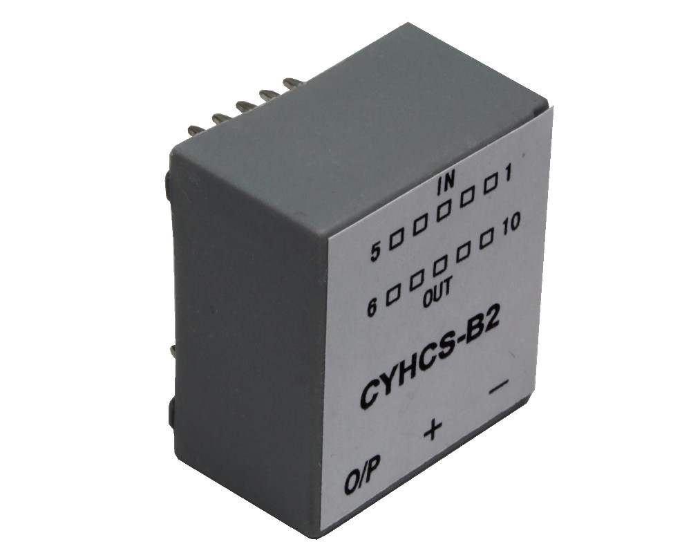 Closed Loop Hall Effect AC/DC Current Sensor CYHCS-B2, Input: 5 A ~ 25 A AC/DC, Output: 25 mA AC/DC, Power supply: ±15 V DC