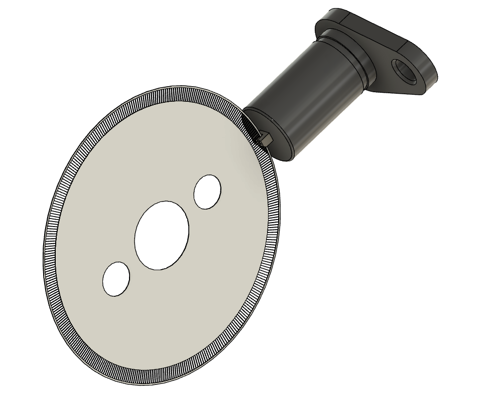 Rotational Speed sensor based on optical transmission circular grating CYRSS102OG