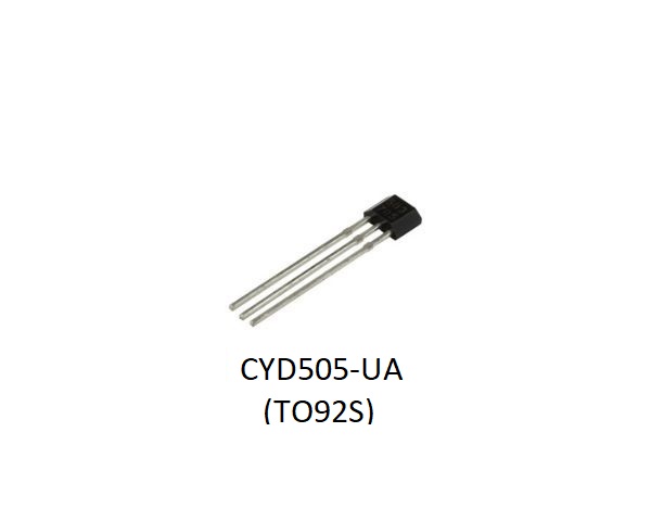 Bipolar Hall Effect Latching Switch Ics CYD505, Power Supply: 2.7V -30V, supply current: 25mA