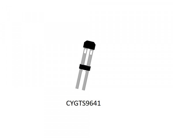 Hochpräziser, zweidrahtiger, differentieller Geschwindigkeitssensor IC CYGTS9641 mit kontinuierlicher Kalibrierung