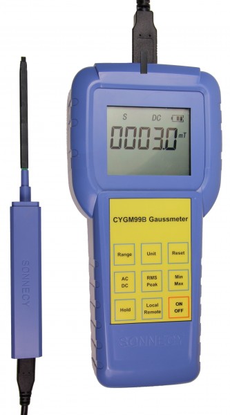 Digitaler Gaussmeter/Teslameter/Magnetometer CYGM99B