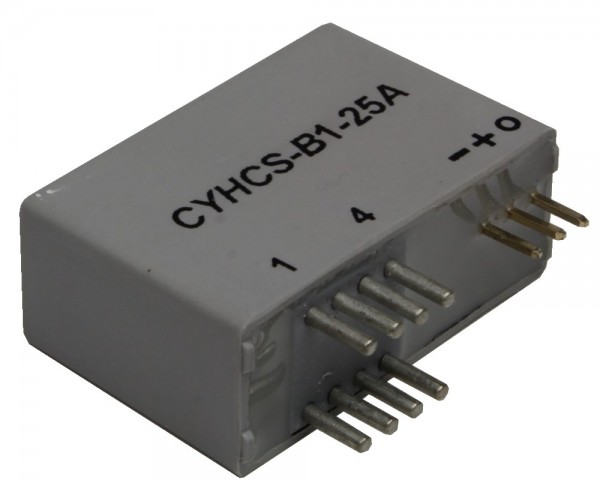 AC/DC Hall-Effekt Stromsensor mit geschlossener Kreisstruktur CYHCS-B1-50A, Output: 50mA, Versorgungsspannung: ±15V DC