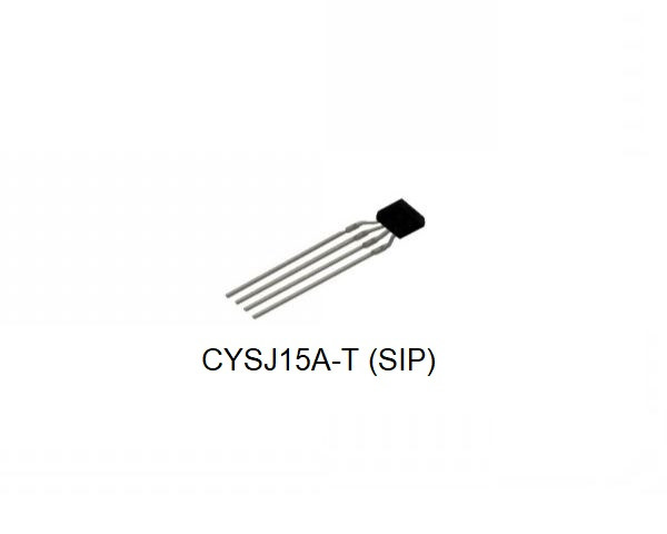 Linearer Hall-Effekt Sensor CYSJ15A, Max. Empfindlichkeit : 1.04 ~ 1.34 (mV/mT), Messbereich: 3T