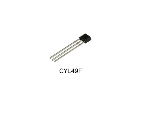 Linearer Hall-Effekt Sensor Ics CYL49F, Max. Sensitivität: 17-24 (mV/mT) , Messbereich: 100mT